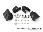 Ford Ranger XL/XLT/Tremor (2023+) Lazer Light Grille Kit